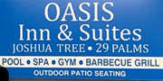 Oasis Inn and Suites Joshua Tree Logo Click to Full Website